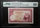 SPAIN 50 PESETAS BANK OF SPAIN - MADRID. No serie. S. Rusinol. -