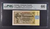 GERMANY - DEMOCRATIC REPUBLIC 1 DEUTSCHE MARK DEMOCRATIC REPUBLIC. -
