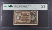 ARGENTINA 10 CENTAVOS BANCO DE LA NACION. Serie C. -