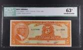 HAITI 5 GOURDES REPUBLIC. -