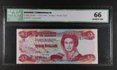BAHAMAS 3 DOLLARS COMMONWEALTH - CENTRAL BANK. -