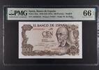 SPAIN 100 PESETAS BANK OF SPAIN. MANUEL DE FALLA. Serie A. -