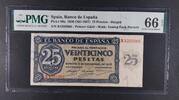 SPAIN 25 PESETAS BANK OF SPAIN - BURGOS. Serie R. -