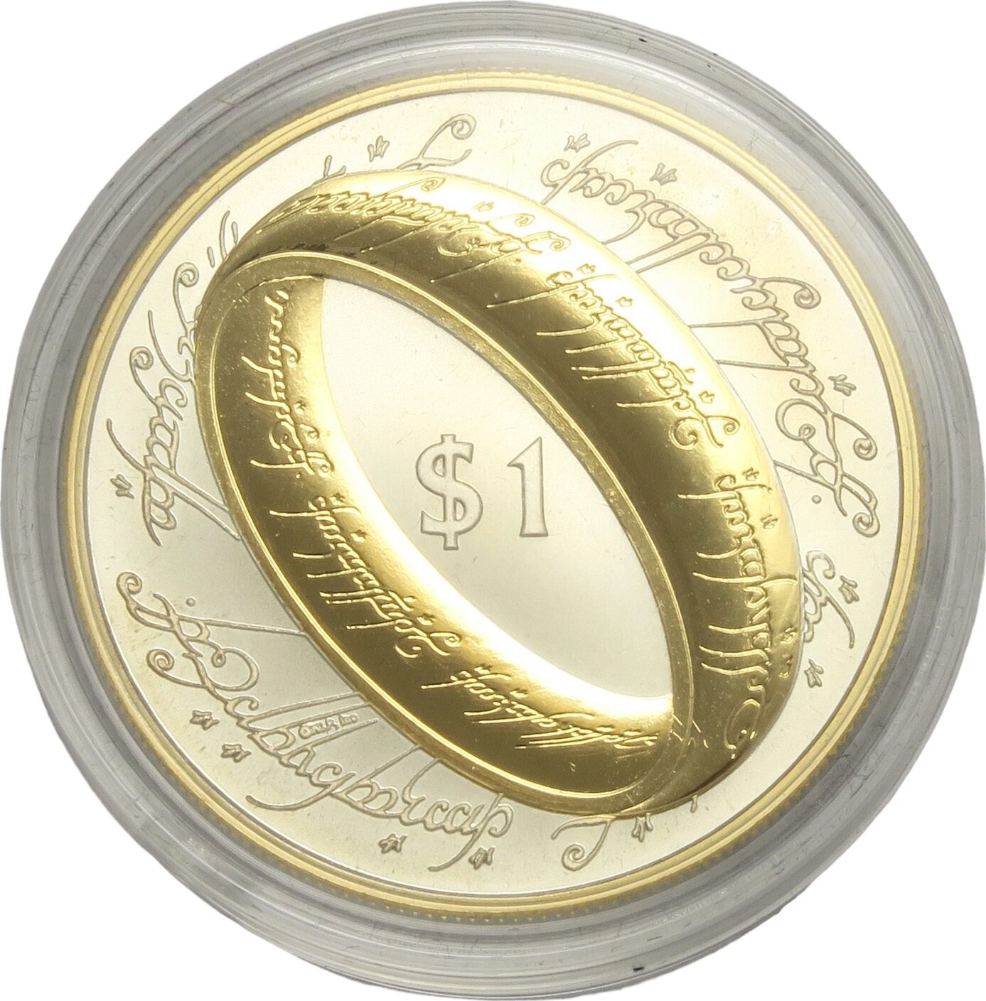 New Zealand One Dollar 2003 Lord Of The Rings The One True Ring PP new-zealand-one-dollar-2003-lord-of-the-rings-the-one-true-ring-pp