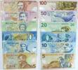 New Zealand set 2000 Millennium gleich nummerierter Banknotensatz unz