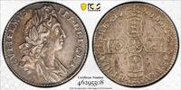 Great Britain 6D 1696 King William III PCGS AU58