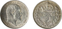 Great Britain Threepence 1902 gEF-EF 26,00 EUR  zzgl. 17,00 EUR Versand