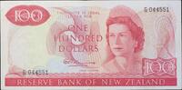 New Zealand 100 Dollars 1967-68 s 338,00 EUR  zzgl. 17,00 EUR Versand