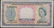 Malaya and British Borneo Dollar 1953 s 27,00 EUR  zzgl. 17,00 EUR Versand