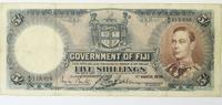 Fiji 5 Shillings 1938 König Georg VI s