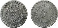 Great Britain Sixpence Handelsmarke für Hull, Yorkshire -