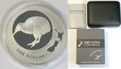 New Zealand Dollar 2009 Kiwi Icons Proof Münze 2009 PP 79,00 EUR69,00 EUR  zzgl. 17,00 EUR Versand
