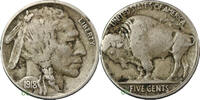 United States Buffalo Nickel 1918s American Bison Nickel, schwer zu finden F-12