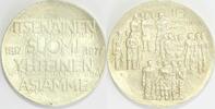 Finland 10 Markkaa Münze zum 60. Jahrestag der Unabhängigkeit -