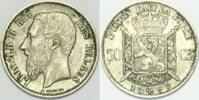 Belgium 50 Centimes Leopold II -