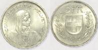 Switzerland 5 Francs Wilhelm Tell Münze -
