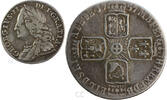Great Britain Sixpence King George II -