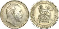 Great Britain Shilling 1902 Edward VII Matte PP