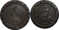 Great Britain Twopence 1797 gVF-aEF 184,00 EUR  zzgl. 17,00 EUR Versand