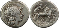 Italy AR Denarius B.C. 155 gFine-VF 161,00 EUR  zzgl. 17,00 EUR Versand