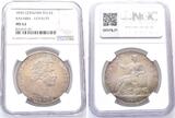 Konv.-Taler 1830. Ludwig I. 1825-1848. Bayerns Treue. Vorzüglich-Stempelglanz / NGC MS 62
