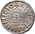 Frankreich Karolinger Denar, unbestimmte Münzstätte (wahrscheinlich Mailand). Ludwig der Fromme 814-840. Hübsche Patina, leichte Prägeschwäche, min. gewellt, vorzüglich