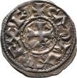 Frankreich Karolinger Denar, Melle. Karl II. der Kahle 843-877. Hübsche Patina, sehr schön +
