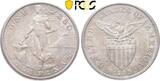 Philippinen, unter amerikanischer Verwaltung Peso 1909 S, San Francisco. Vorzüglich / PCGS AU 58