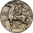 1. Weltkrieg Silbermedaille 1915. Auf den Angriff von Paris. Generaloberst Alexander v. Kluck. Vorzüglich-Stempelglanz / NGC MS 62