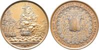 Schleswig-Holstein, königliche Linie Bronzemedaille Friedrich VII. 1848-1863. Auf das Gefecht bei Eckernförde. -