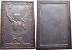 Danzig Bronzegussplakette Von Hans Seibt, Deutsch-Akademisches-Olympia. In Original Etui. -