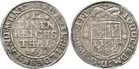 Hildesheim 1/12 Taler Jobst Edmund von Brabeck 1688-1702. Sehr selten. -