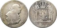 Brandenburg Preussen Taler Friedrich Wilhelm II. 1786-1797. -