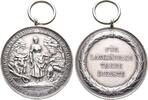 Sachsen Silbermedaille Friedrich August III. 1904-1918. Prämienmedaille der Landwirtschaftskammer. -