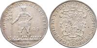 Braunschweig Calenberg Hannover 2/3 Taler (24 Mariengroschen) Georg II. 1727-1760. Sehr seltenes Jahr. -