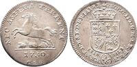 Braunschweig Calenberg Hannover 1/6 Taler Georg II. 1727-1760 -