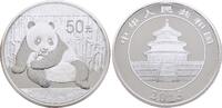 China 50 Yuan Panda. 5 Unzen. In Kapsel mit Box und Zertifikat. -