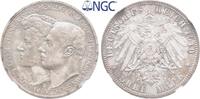 Sachsen Weimar Eisenach 3 Mark 1910 A. Wilhelm Ernst 1901-1918. Hochzeit... 435,00 EUR kostenloser Versand