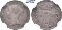 Gro&szlig;britannien Maundy 3 Pence 1867. Victoria 1837-1901. Vorz&uuml;glich-Stemp... 135,00 EUR kostenloser Versand