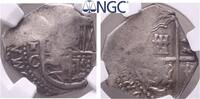 Spanien Cob 2 Reales Philip III. 1598-1621. Ship Treasure. -