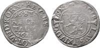 Pommern, nach der Vereinigung 1/16 Taler (Dütchen) Bogislaw XIV. 1620-1637. Sehr selten. -