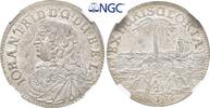 Braunschweig Calenberg Hannover 2/3 Taler Johann Friedrich 1665-1679. Palmbaumgulden. -