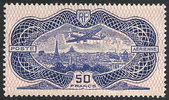 FRANCE 50 F 1936 50 F &quot;Burelé&quot; ss MNH 600,00 EUR  zzgl. 15,00 EUR Versand