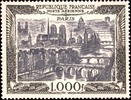 FRANCE 1.000 F 1950 1.000 F &quot;Vue de Paris&quot; ss MNH 65,00 EUR49,00 EUR  zzgl. 12,00 EUR Versand