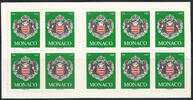 MONACO TVP 2007 TVP vert variété PHILAPOSTE 2007 en carnet de 10 TP. Trè... 1500,00 EUR  zzgl. 15,00 EUR Versand