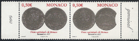 MONACO 0,50 € 2008 0,50 € Franc 'germinal' de Monaco, variété 'incomplet... 90,00 EUR  zzgl. 12,00 EUR Versand