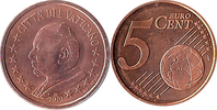 VATICAN 5 c JEAN PAUL II