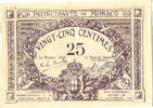 MONACO 25 c Albert 1er