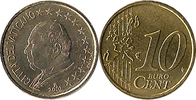VATICAN 10 c JEAN PAUL II