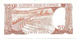 Cyprus 50 Cents 1989 EF